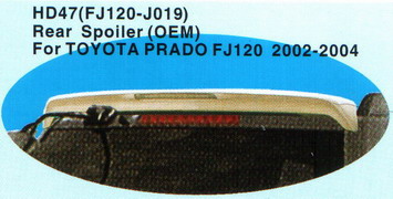FJ120-J019 - Спойлер для Toyota Land Cruiser Prado 120