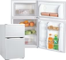 Двух-отсечный (морозилка + холодильник) объем 95 литров.