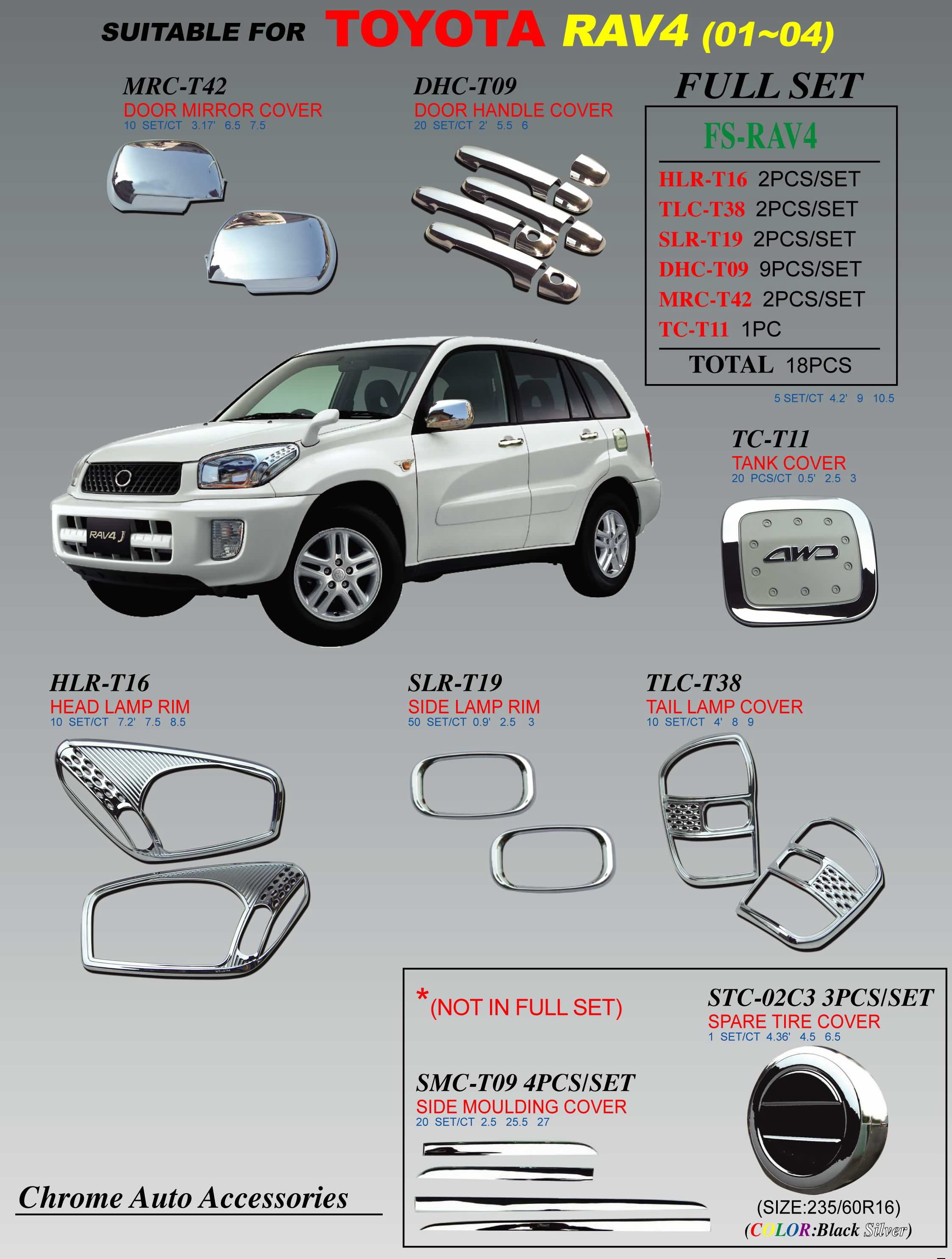 Rav4 щетки. RAV-4 2006- комплект хромированных накладок. Размер дворников рав 4. Размер дворников на Тойота рав 4 2007 года. Хром пакет Тойота рав4 2000-2005.