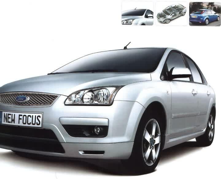 Ford Focus 2 (хромированные накладки)