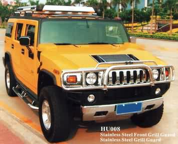 HU008 - Передняя дуга для GMC Hummer H2