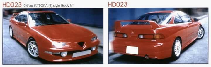 Обвес на Honda Integra