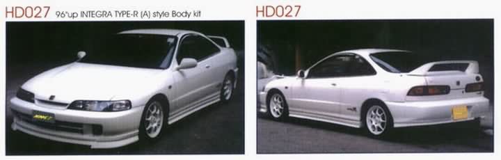 Обвес на Honda Integra