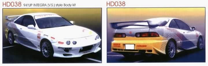 Обвес на Honda Integra