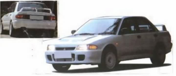 Обвес на Mitsubishi Lancer