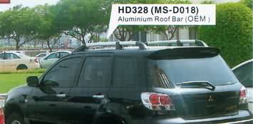HD328 (MS-D018) - рейлинги для Mitsubishi Outlander