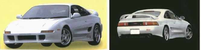 Обвес TT014 на Toyota MR2 / MRS