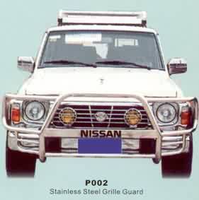 P002 - Передняя дуга для Nissan Safari (60-й кузов)