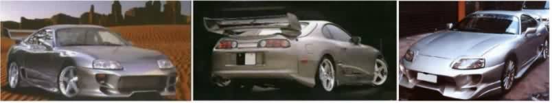 Обвес TT010 на Toyota Supra