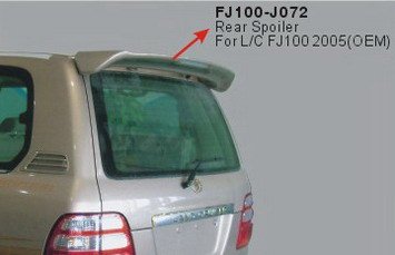 FJ100-J072 - Спойлер для Toyota Land Cruiser 100